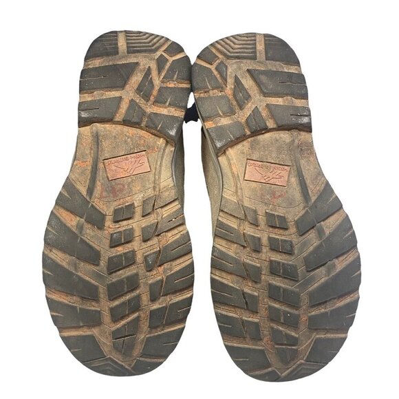 HIGH SIERRA Women Trekker Boots Size 10 Tan Pink Waterproof Lace Up Walk Hiking - Picture 6 of 8